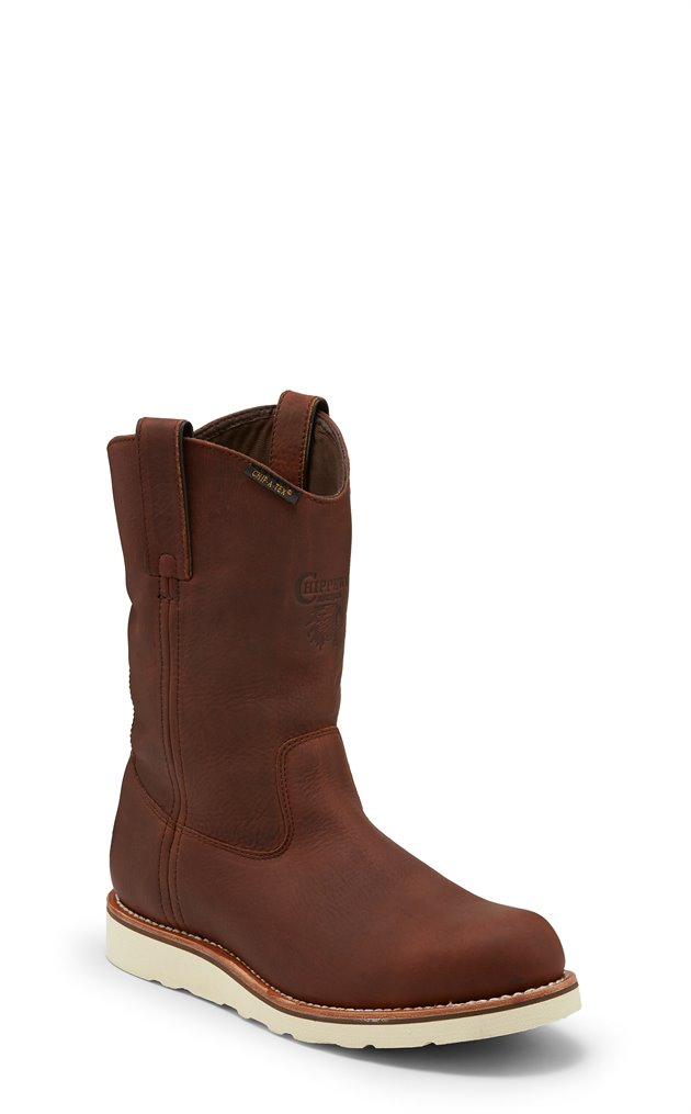 Chippewa boots outlet pull on